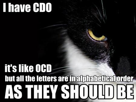 I have CDO ...