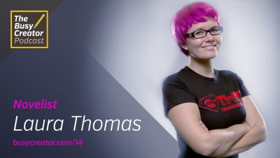 How Staying Focused Allows Novelist Laura Thomas to Publish Multiple Projects per Week