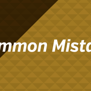 Common Mistake