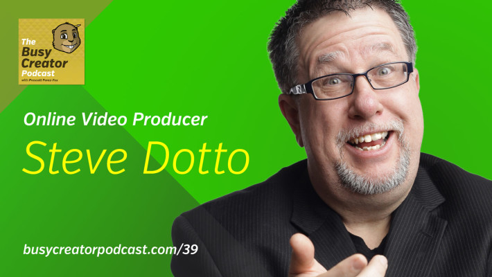 The Busy Creator 39 w/guest Steve Dotto