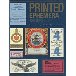 Printed Ephemera by John Noel Claude Lewis