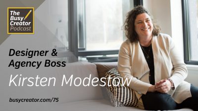 How Kirsten Modestow Started a Branding & Design Agency in Her House and Thrives Outside of a Major City